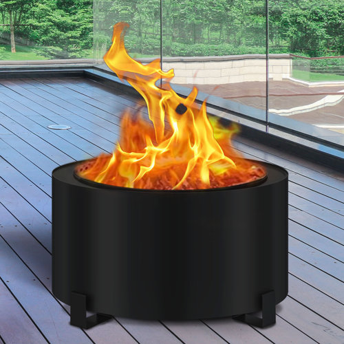 VEVOR Smokeless Fire Pit 15.6 & Reviews Wayfair
